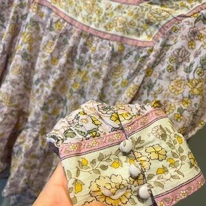 American Eagle Floral Blouse, Size Small